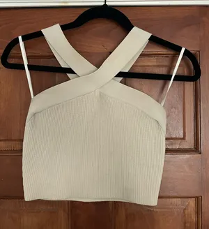 Aritzia Babaton Cross Sculpt Knit Top thumbnail 1