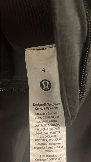 Lululemon Wonder Train Track Jacket-Twill thumbnail 2