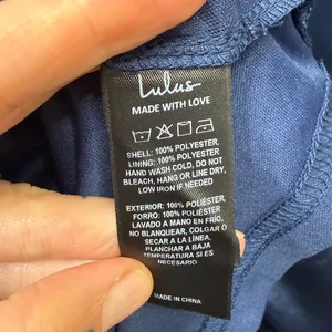 NEW Lulus Memorable Entrance Dark Blue Strapless Satin Empire Style Maxi Dress thumbnail 9