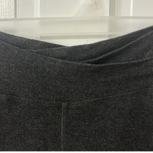EILEEN FISHER Sz M Charcoal Heather‎ Knit Yoga Pants Lounge Straight Leg Comfy thumbnail 3
