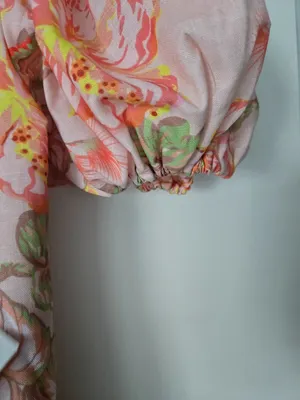 Mika & Gala Floral Puff Sleeve Mini Dress thumbnail 5