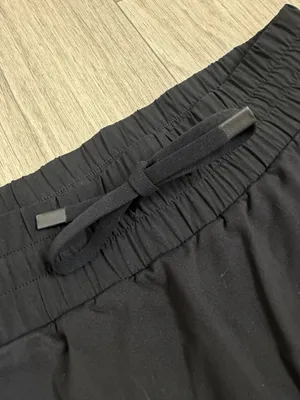 Athleta Black Drawstring Skort Size Small Built-In Shorts Zip Pocket Golf Tennis thumbnail 3