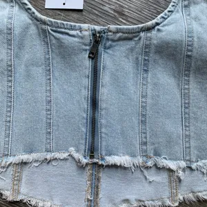 NWT Indigo Rein Forever 21 Light Blue Denim Tank Top S thumbnail 7