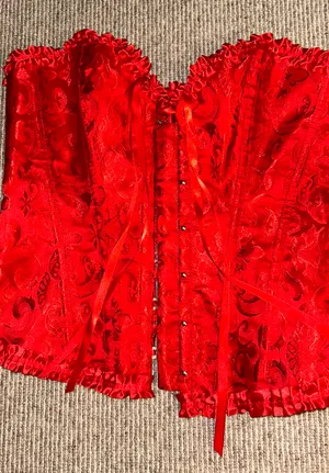 Red Corset Top thumbnail 2