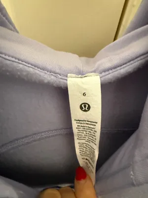 Lululemon Cropped Scuba Full-Zip Hoodie thumbnail 4