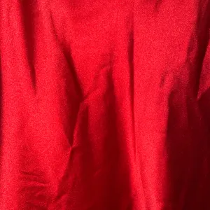 PRE-OWNED Zara Red Satin Lingerie Style V-Neck Slit Midi Dress XS 8116/845/600 thumbnail 12