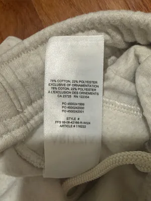 Aritzia Cozy Sweatfleece Mega Cargo Sweatpant Size Small thumbnail 6