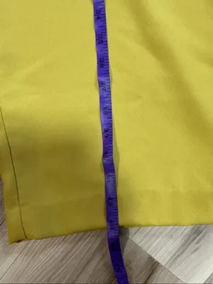 Ann Taylor Mustard Yellow V-Neck Midi Dress with Ruffle Cap Sleeves thumbnail 9