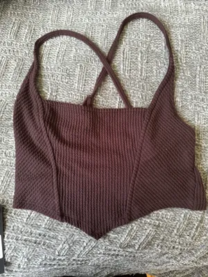 Urban Outfitters Bandana Crop Top thumbnail 1
