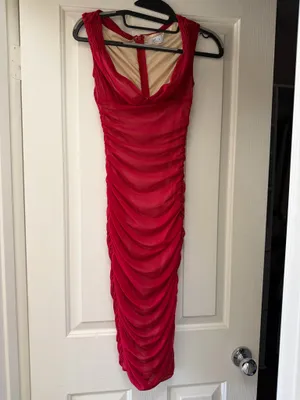 Oh Polly dress midi thumbnail 4