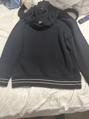 Hollister California Black Hoodie with Los Angeles Script Hood Detail thumbnail 6