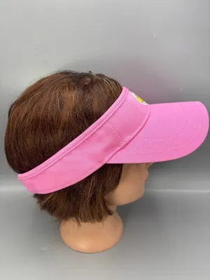 Masters American Needle Visor Hat Womens Pink Golf Tournament Hook & Loop thumbnail 3