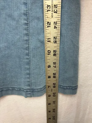 urban outfitters size medium blue Denim Ruffle Strap Dress western cowgirl thumbnail 5