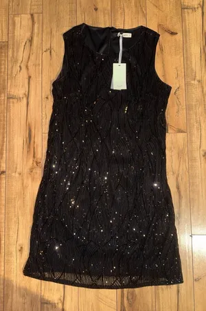 Black sequin Grace Karin Dress thumbnail 1