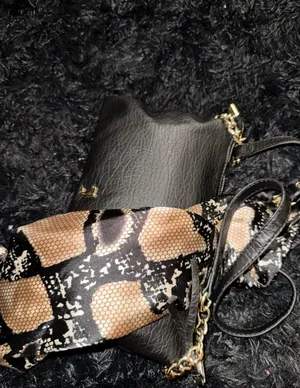 Juicy Couture classic black leather bag  thumbnail 4