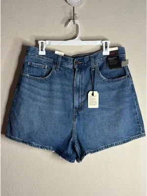 Anthropologie Levi's High Loose Shorts size 32 NWT thumbnail 2