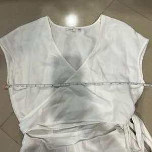 Aritzia Wilfred White Brax Jumpsuit (Size 0) thumbnail 10