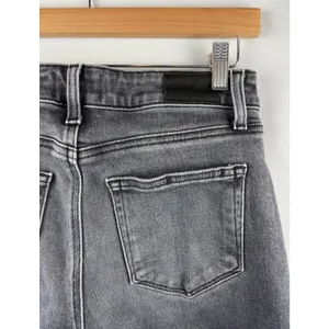 Women’s Paige Size 28 Dark Gray Wide Leg Jeans thumbnail 4