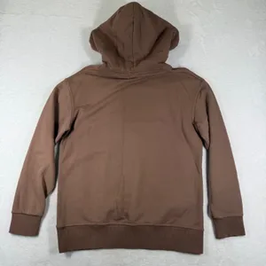 MONROW HT1170-1 Brown Cotton Pullover Hoodie Sweatshirt XS NEW thumbnail 11