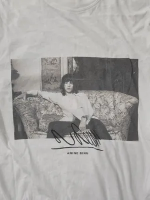 Anine Bing Avi Mick Jagger T-shir Vintage Photo Print Size XS (Oversized) thumbnail 5