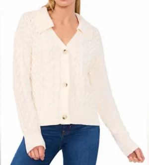 Parker Johnny cable knit cardigan thumbnail 1