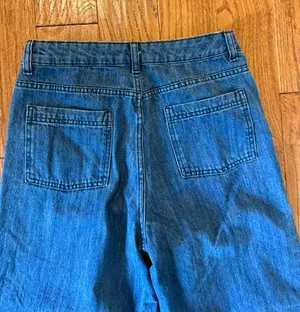 SeaSalt Cornwall Barnes wide leg crop jeans size 6 thumbnail 7