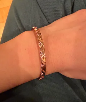 Gorjana Rose Gold Bangle  thumbnail 1