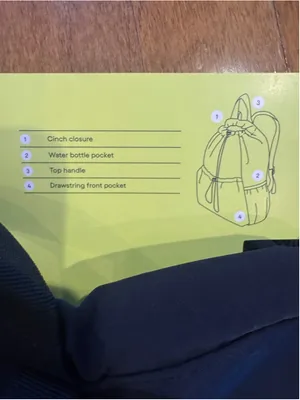 All In Motion Black backpack thumbnail 3