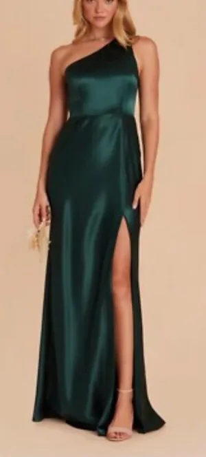 Birdy Grey Kira Satin Dress Emerald Green Size M thumbnail 1