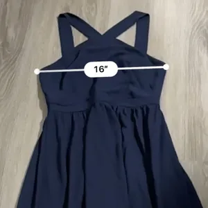 Lulus Air of Romance Navy Blue Sleeveless Formal Maxi Dress‎ Size L thumbnail 11
