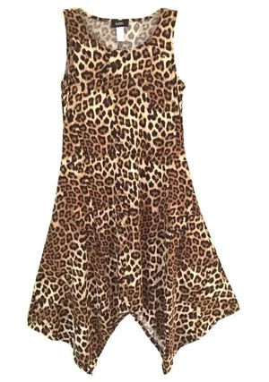 MSK sleeveless leopard print maxi dress S‎ thumbnail 1
