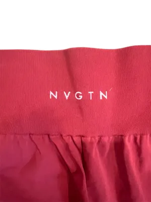 NVGTN Red Coral Contour Seamless Leggings Workout thumbnail 2