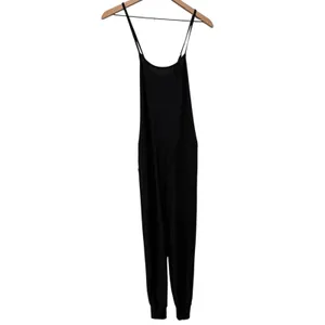 Beyond Yoga Romp Around Jumpsuit Sz XS Featherweight Black Criss Cross Back thumbnail 3