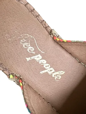 Free People Solstice Espadrille Mules Size 7 thumbnail 4