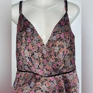 DB Studio Floral V-Neck Sleeveless Dress thumbnail 5