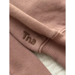 Aritzia TNA Cozy Fleece Boyfriend‎ Crew Neck Long Sleeve Sweatshirt Size Small thumbnail 4