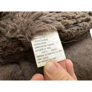 Vtg Penny Lane Jacket Coat Size M Y2K Boho Indie Faux Fur Lined 90’s Bro…​​​​ thumbnail 9