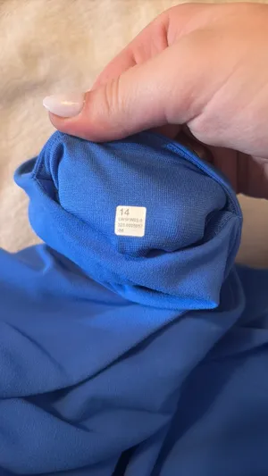 Lululemon blue zip up leggings  thumbnail 6