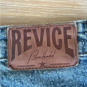 Revice Denim Jeans Wide Leg Size 24 Blue thumbnail 7