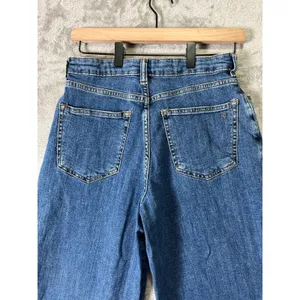 Pilcro Barrel Leg Jeans Blue Denim Women’s Size 25 Modern Effortless Cool Girl‎ thumbnail 4