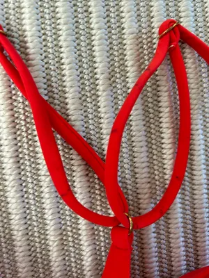 Ron Jon Red Bikini Top thumbnail 3