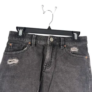 Urban Outfitters BDG Women's Size Small Black Distressed‎ Jean Mini Skirt thumbnail 2