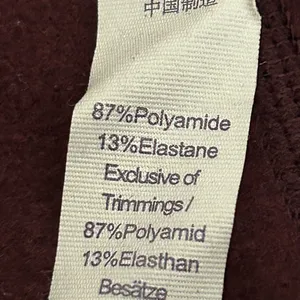 CRZ Yoga Fleece Lined Leggings Burgundy Purple Size XS thumbnail 11
