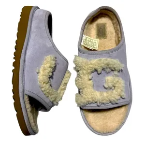 UGG Shearling SLIDE Sz 6 Lilac thumbnail 2