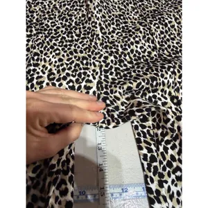 NWT Old Navy Stevie Pants Women XL Leopard Print High Rise Ponte Pintucked‎ thumbnail 8