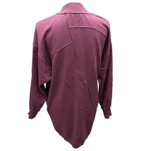 Lululemon Broken‎ Beats Sweatshirt Sweater Dress Size Medium Plumful Mauve thumbnail 6