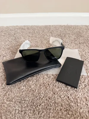 NIB Quay Unplugged 56mm Polarized Square Sunglasses black unisex thumbnail 5