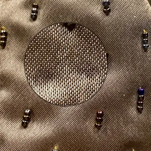 Women’s Small Beaded Evening Bag Brown thumbnail 8
