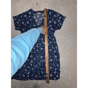 Madewell Alexandra Button-Front‎ Mini Dress blue floral S Pockets thumbnail 11