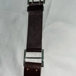 HAROLDS, leather belt size large. Brown thumbnail 11
